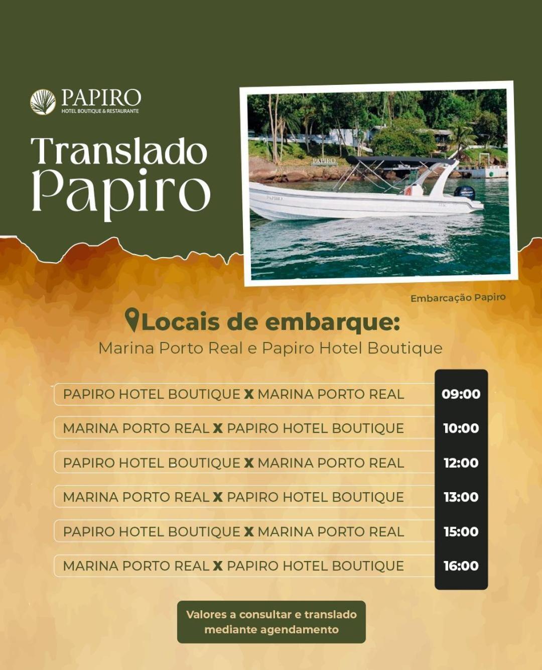 Pousada Papiro Boutique Abraão Zewnętrze zdjęcie